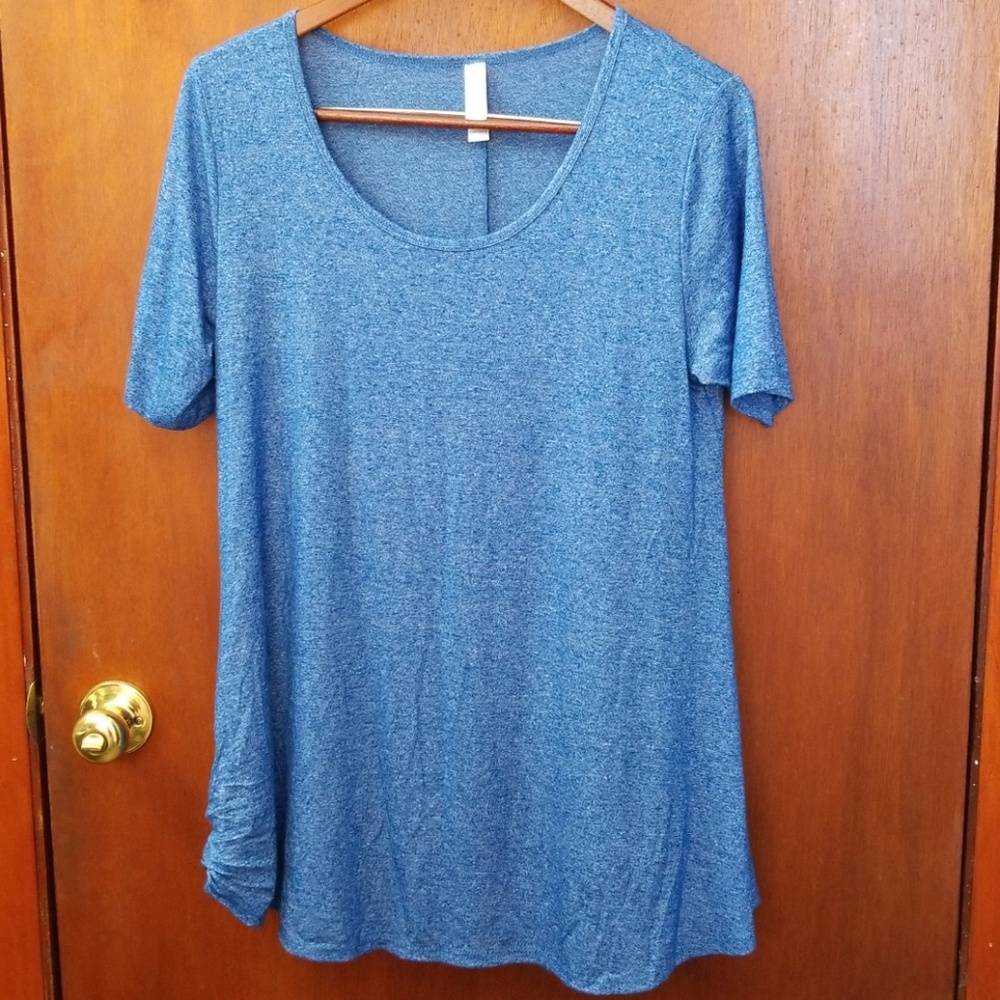 LuLaRoe Small Heathered Perfect Tee